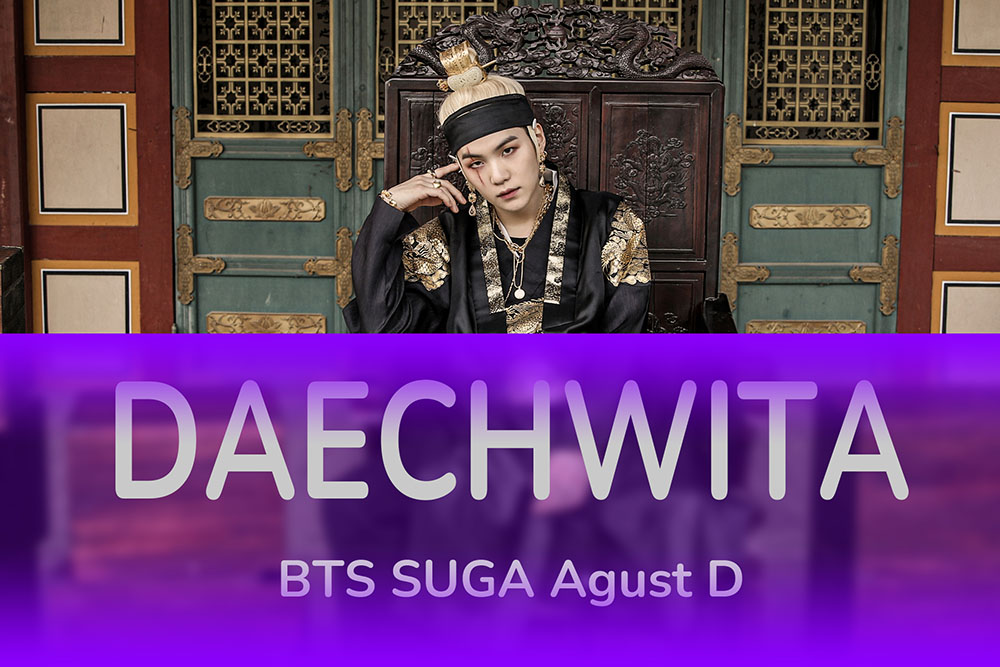 BTS Suga Daechwita Kpop