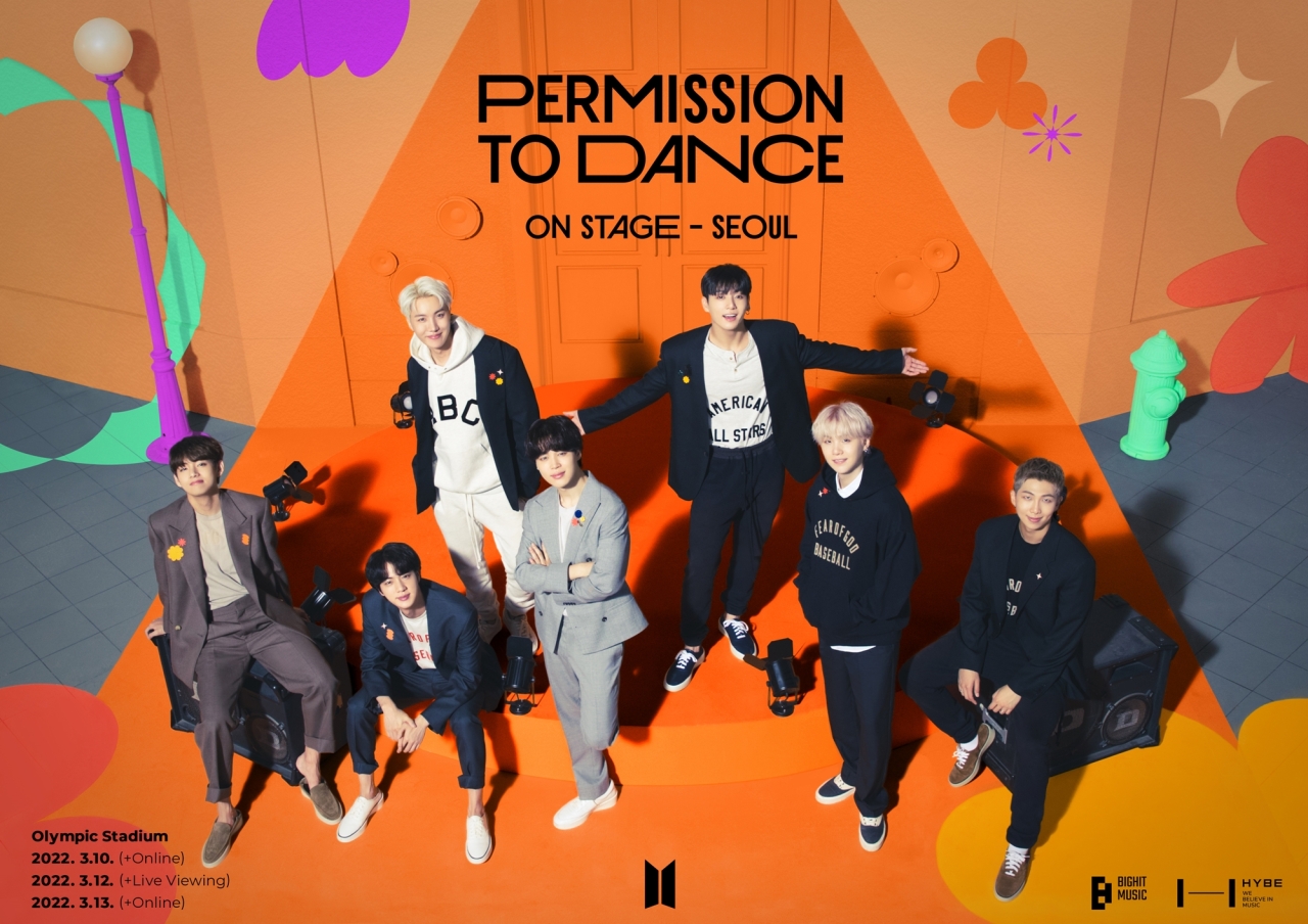 BTS Permission To Dance On Stage Seoul