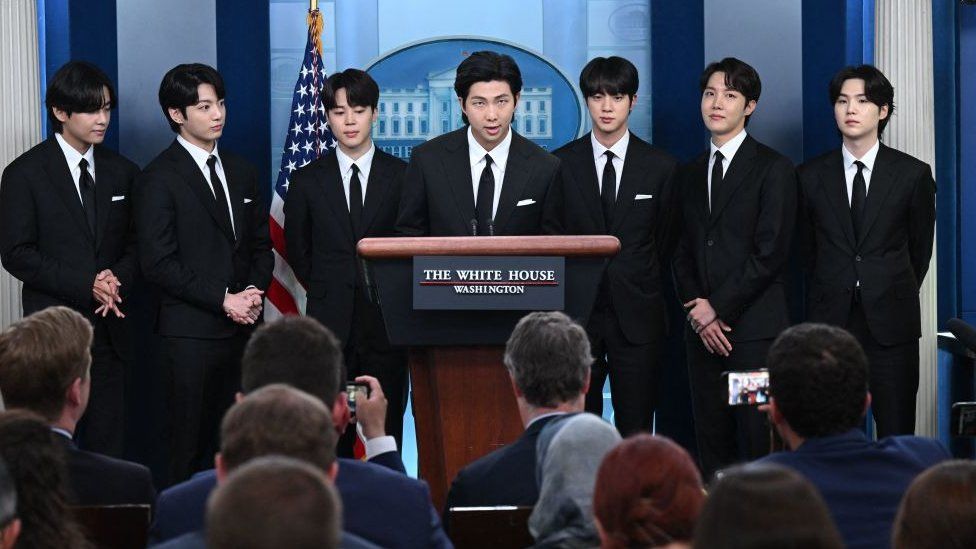 BTS white house